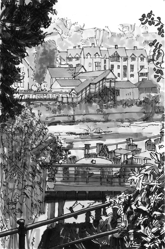 Llangollen, Afon Dyfrdwy River Dee